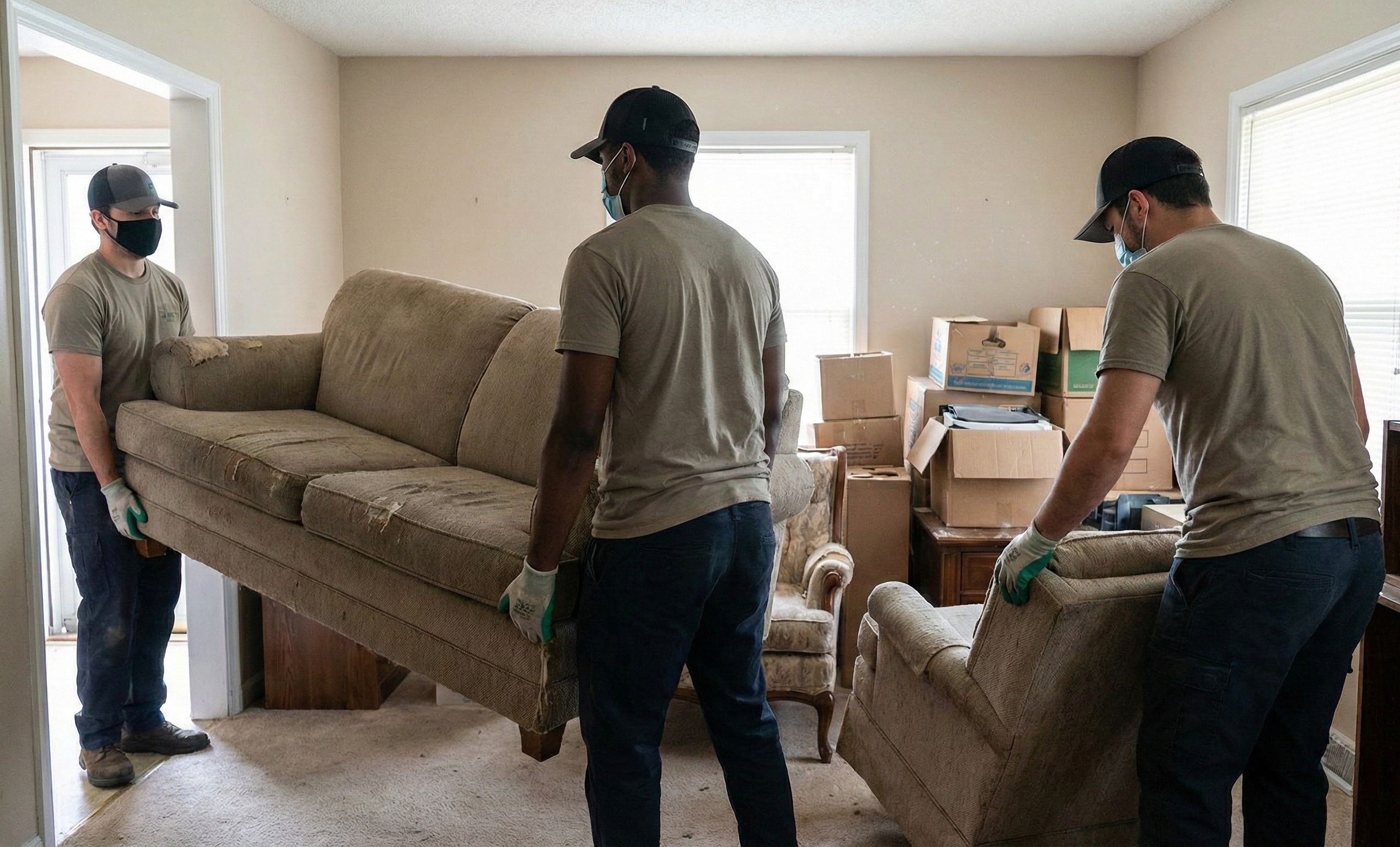 Professional Junk Removal Team